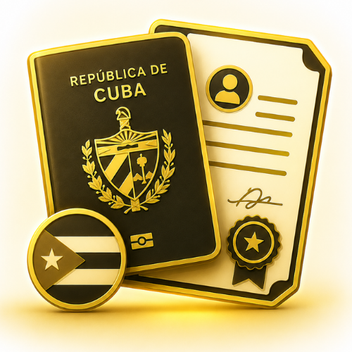 Icono de documentos cubanos